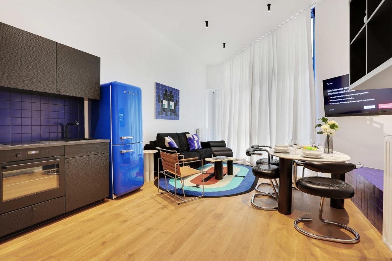 Stylish Parisian Loft 1Br6P - Sentier City Center Dış mekan fotoğraf