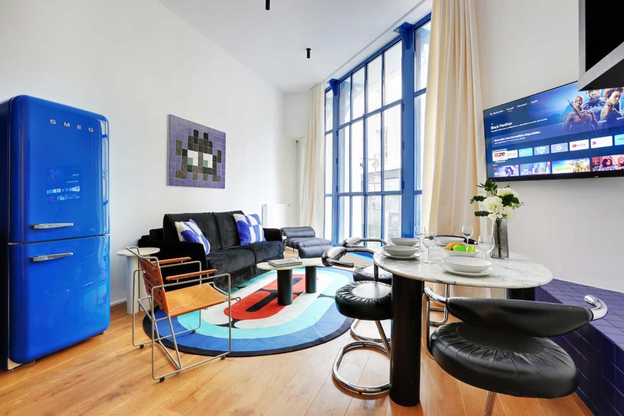 Stylish Parisian Loft 1Br6P - Sentier City Center Dış mekan fotoğraf