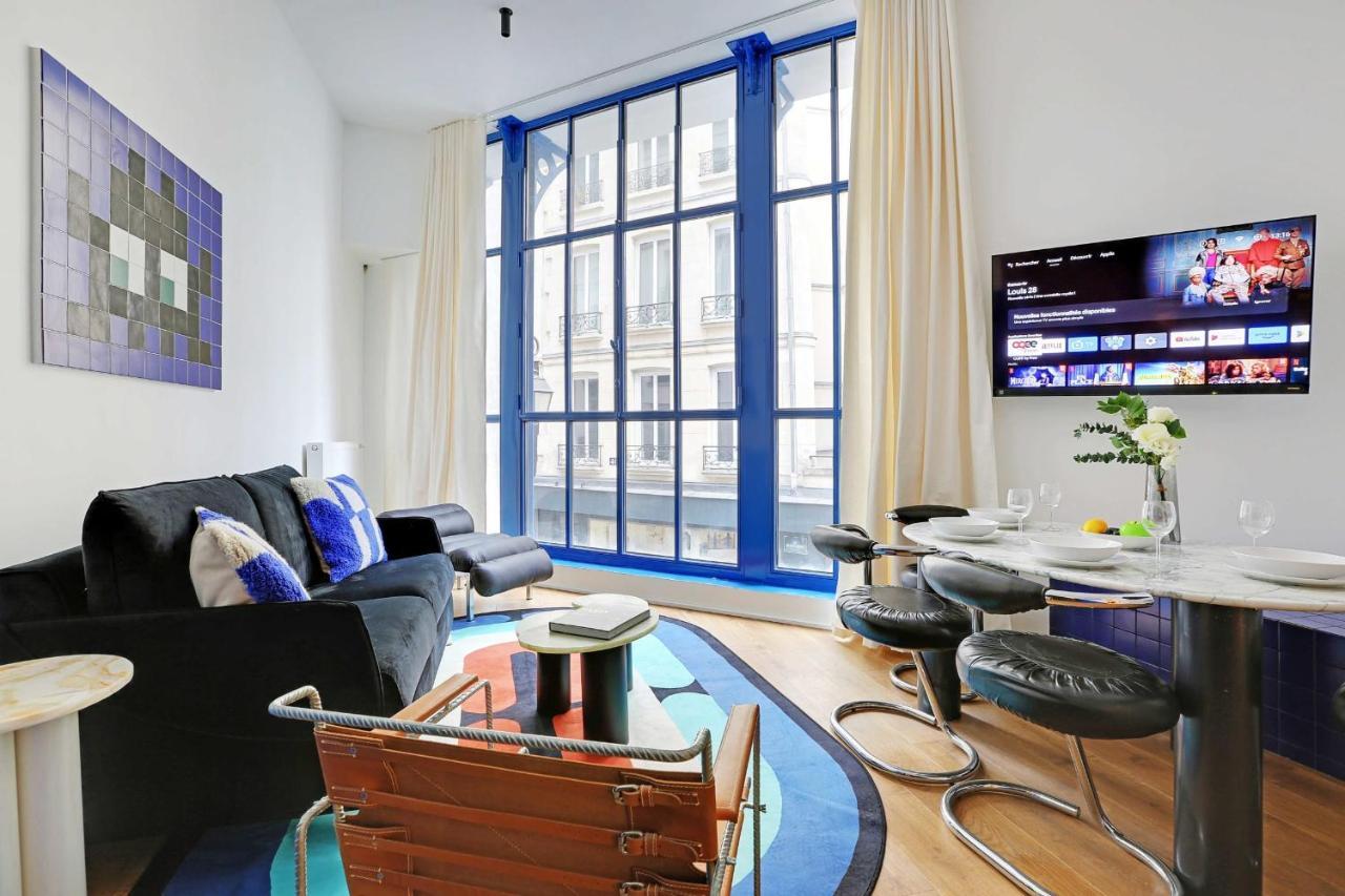 Stylish Parisian Loft 1Br6P - Sentier City Center Dış mekan fotoğraf